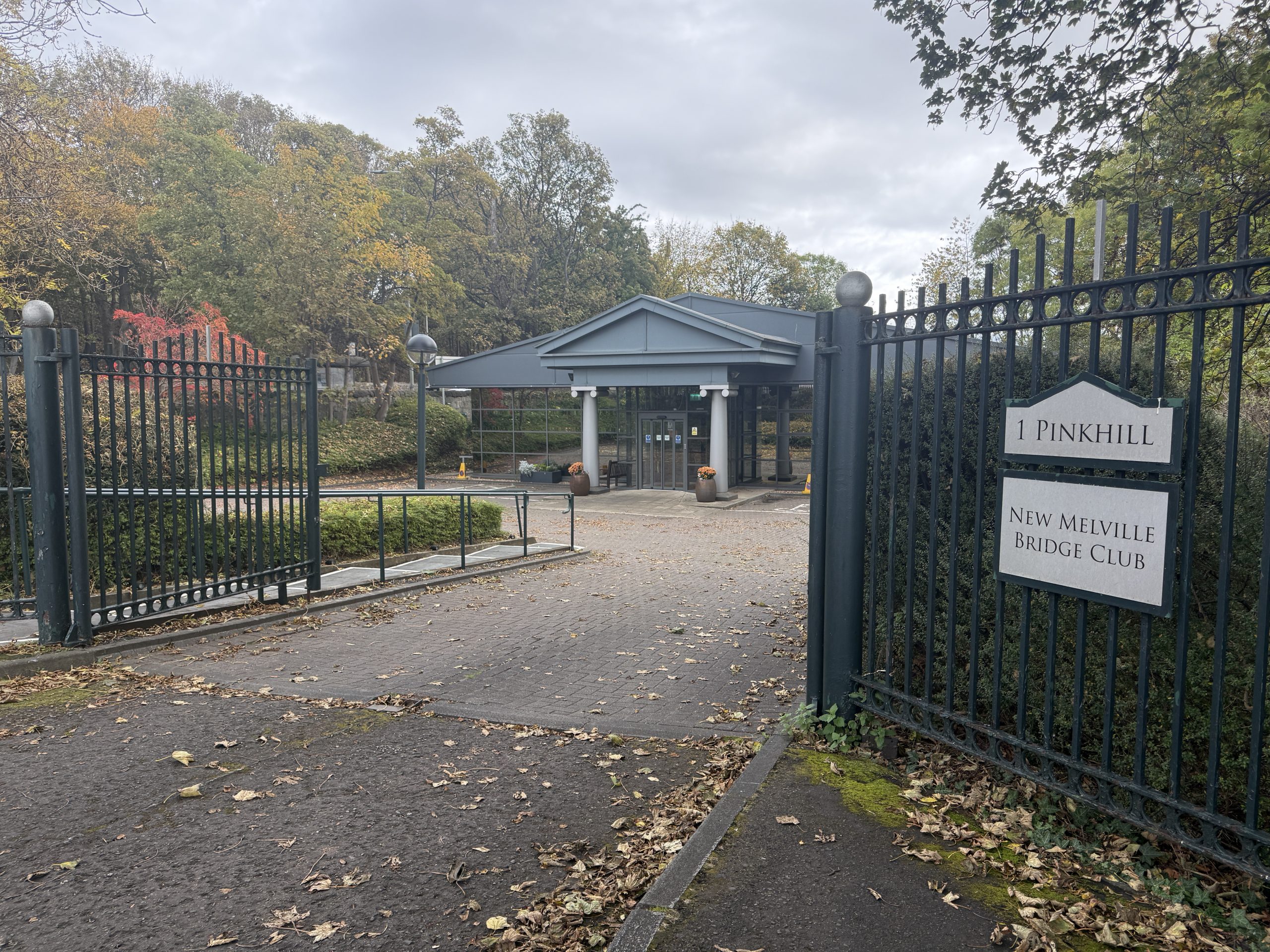 Viewed from the street